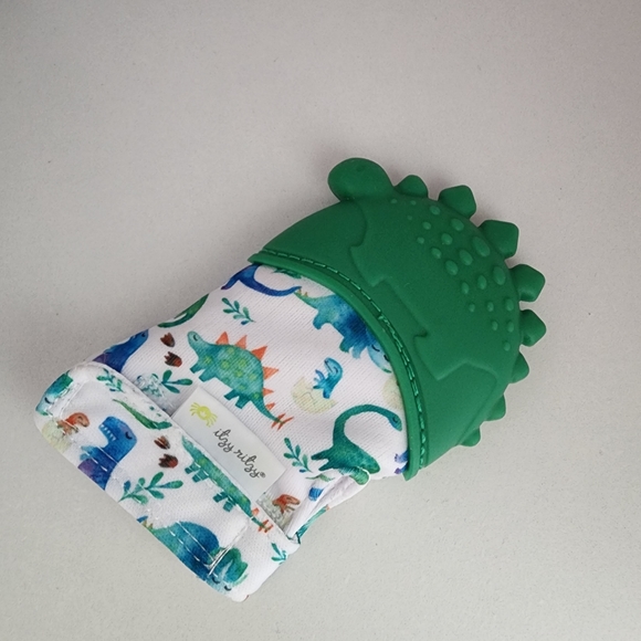 Itzy Mitt by itzy ritzy 3m & up Teether Dino - Picture 2 of 4